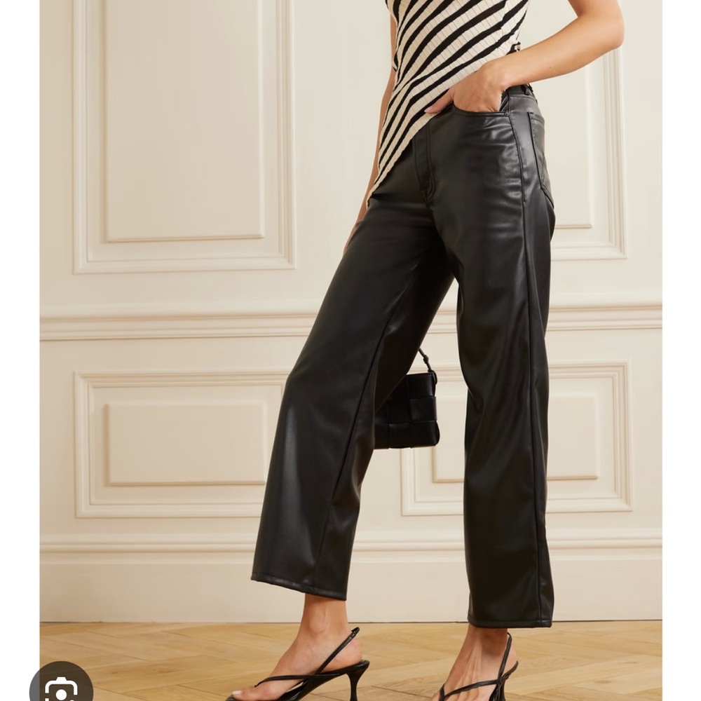 MOTHER Rambler Faux Leather Pants - 29